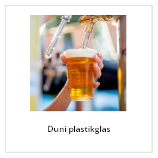 Duni Plastik glas